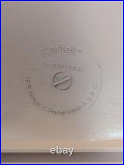 KARTELL #4875Designed By Carlo Bartoli1970, MID CENTURY MODERN. POP ART Furni