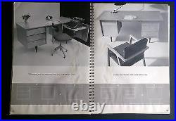 KNOLL INDEX OF DESIGNS Herbert Matter 1950 Mid-Century Modernism Furniture RARE