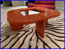 Kay Leroy Ruggles Umbo Coffee Table Rare Space Age Kartell Eames 1970s Bookcase
