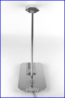 Koch And Lowy Chrome Cantilevered Articulated Angular MID Century Desk Lamp Rare