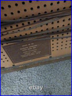 LOCAL PICKUP Rare mid century modern stereo speaker end table antique furniture