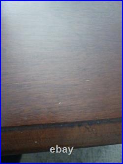 LOCAL PICKUP Rare mid century modern stereo speaker end table antique furniture