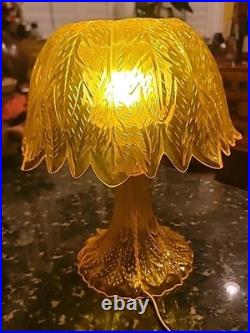 Lamp 1960s Plastic Retro Electric Mushroom Flower Power Cool RARE 14