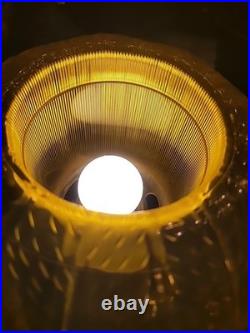 Lamp 1960s Plastic Retro Electric Mushroom Flower Power Cool RARE 14