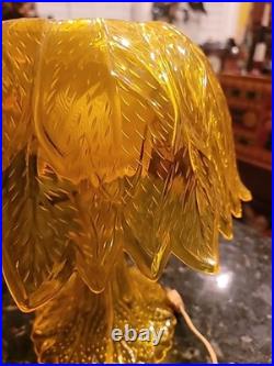 Lamp 1960s Plastic Retro Electric Mushroom Flower Power Cool RARE 14