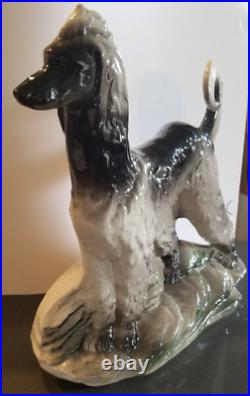 Lane & Company Lamp Rare 1958 Mid Century Modern Afghan Dog Van Nuys California