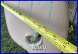 Large Rare Mid Century Studio Pottery Floor Vase Home Decor Pastel Pampus Grass