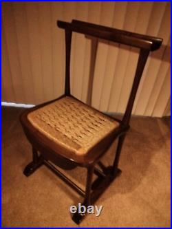 Legendary SPQR Italian Mid-Century Modern Butler Valet Chair EXC RARE SIZE MODEL