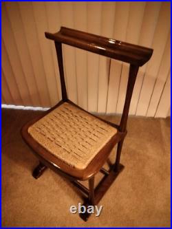Legendary SPQR Italian Mid-Century Modern Butler Valet Chair EXC RARE SIZE MODEL Legendary SPQR Italian Mid-Century Modern Butler Valet Chair EXC RARE SIZE MODEL