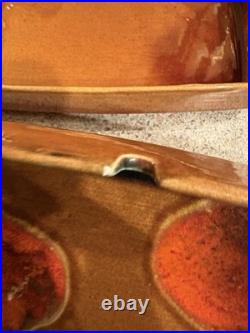 Lou Hoenig Mid Century Modern Ceramic Art Pottery Ashtray Trinket Set Rare As Is