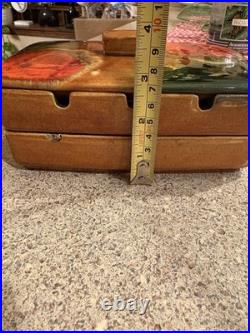 Lou Hoenig Mid Century Modern Ceramic Art Pottery Ashtray Trinket Set Rare As Is