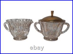 MCM Atomic Cream & Sugar Kidney Shape Serving Tray Salt Pepper Eames Era RARE