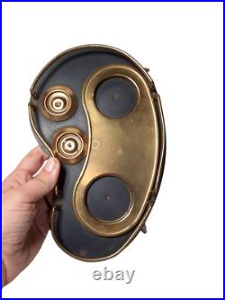 MCM Atomic Cream & Sugar Kidney Shape Serving Tray Salt Pepper Eames Era RARE