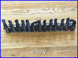 MCM Brutalist Mid Century Modern LAST SUPPER Wall Sculpture Candle Rare JESUS