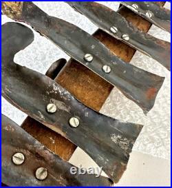 MCM Brutalist Mid Century Modern LAST SUPPER Wall Sculpture Candle Rare JESUS