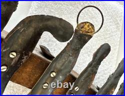 MCM Brutalist Mid Century Modern LAST SUPPER Wall Sculpture Candle Rare JESUS