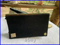 MCM Dara International Sculpture Whales Brass Black Lacquer 1983 Tag $265 RARE MCM Dara International Sculpture Whales Brass Black Lacquer 1983 Tag $265 RARE