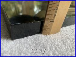 MCM Dara International Sculpture Whales Brass Black Lacquer 1983 Tag $265 RARE MCM Dara International Sculpture Whales Brass Black Lacquer 1983 Tag $265 RARE