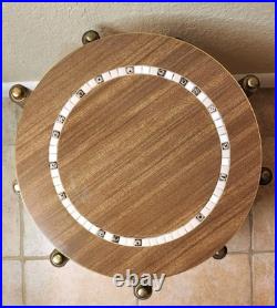 MCM Decorative Set of 3 Capri Atomic Stackable Nesting Tables Laminate/Tile RARE