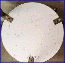 MCM Decorative Set of 3 Capri Atomic Stackable Nesting Tables Laminate/Tile RARE