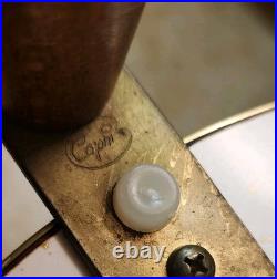 MCM Decorative Set of 3 Capri Atomic Stackable Nesting Tables Laminate/Tile RARE