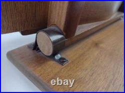 MCM Designcraft walnut BookTilt book holder Mid Century Modern RARE