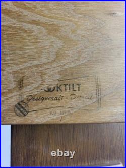 MCM Designcraft walnut BookTilt book holder Mid Century Modern RARE