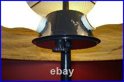 MCM Gerald Thurston Lamp by Stiffel RARE Custom Designed Shade from Era