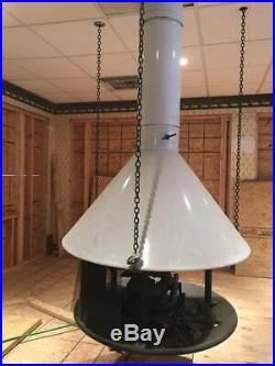 MCM RARE Hanging/Suspended Space Age Fireplace Malm carouse Imperial Duchess