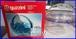 MCM RARE New Old Stock Retro Space Age Guzzini Stella Sphere Shaped Ice Bucket