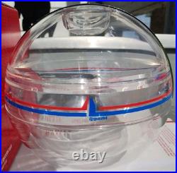 MCM RARE New Old Stock Retro Space Age Guzzini Stella Sphere Shaped Ice Bucket