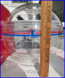 MCM RARE New Old Stock Retro Space Age Guzzini Stella Sphere Shaped Ice Bucket