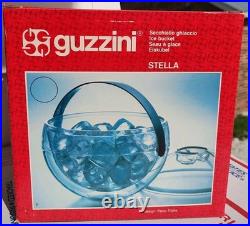MCM RARE New Old Stock Retro Space Age Guzzini Stella Sphere Shaped Ice Bucket