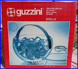 MCM RARE New Old Stock Retro Space Age Guzzini Stella Sphere Shaped Ice Bucket