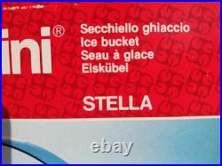 MCM RARE New Old Stock Retro Space Age Guzzini Stella Sphere Shaped Ice Bucket