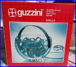 MCM RARE New Old Stock Retro Space Age Guzzini Stella Sphere Shaped Ice Bucket