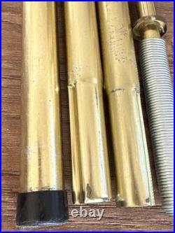 MCM RARE Quaker Pole Master Tension Record Holder w Instructions 4 Album Baskets