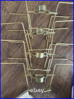 MCM RARE Quaker Pole Master Tension Record Holder w Instructions 4 Album Baskets