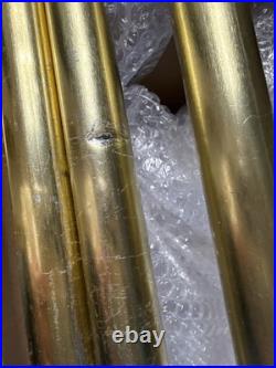 MCM RARE Quaker Pole Master Tension Record Holder w Instructions 4 Album Baskets