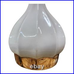 MCM Table Lamps Pair Rare 3 Way Body Switch Unique