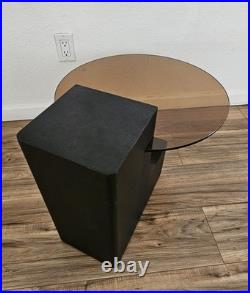 MCM Ultra Modern Accent Table Rare! 25x20x18
