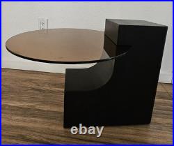 MCM Ultra Modern Accent Table Rare! 25x20x18