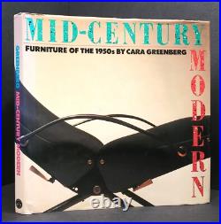 MID-CENTURY MODERN Furniture of the 1950's Greenberg 1984 art space age design