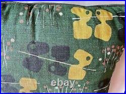 MID CENTURY MODERN PILLOW Mid Mod Vintage Atomic Eames Alexander Girard era RARE