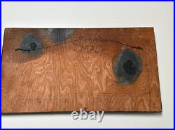 MID Century Modern Sculpture Cubist Cubism Tibor Jankay Listed Tile Hanging Rare