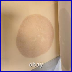 Marjorie Bean 1975 Frutas y Vegetales #4 Original Acrylic Painting Signed 24x22