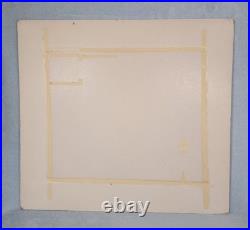 Marjorie Bean 1975 Frutas y Vegetales #4 Original Acrylic Painting Signed 24x22