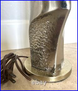 Maurizio Tempestini Mid Century Modern Brutalist Lamp. Vintage & Rare
