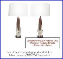 Maurizio Tempestini Mid Century Modern Brutalist Lamp. Vintage & Rare