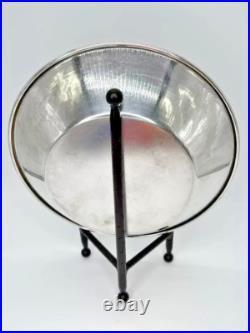 Merle F Faber Signed Large Mid-Century Modern Bowl 12 Round Rare Decor Merle F Faber Signed Large Mid-Century Modern Bowl 12 Round Rare Decor